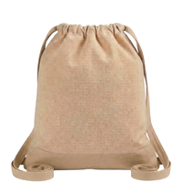Two-Tone CINCH Canvas Backpack Tote