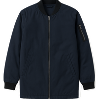 Full Zip Bomber Jacket
