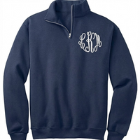 Cadet Collar Quarter Zip Pullover