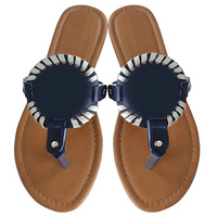 Medallion Disc Sandals