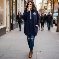 Long Hooded Sweatshirt