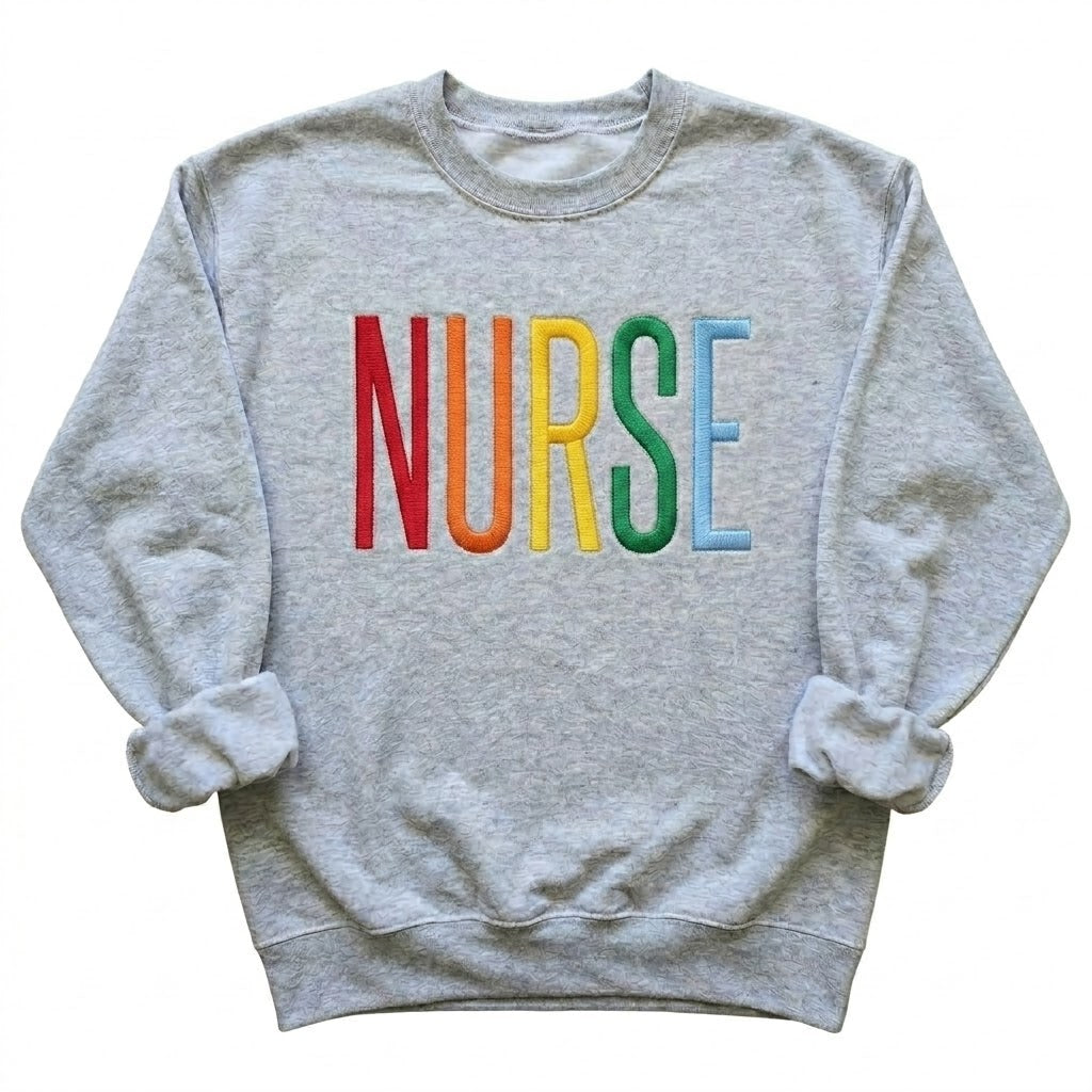 NURSE Crew & Hoodie Sweatshirt