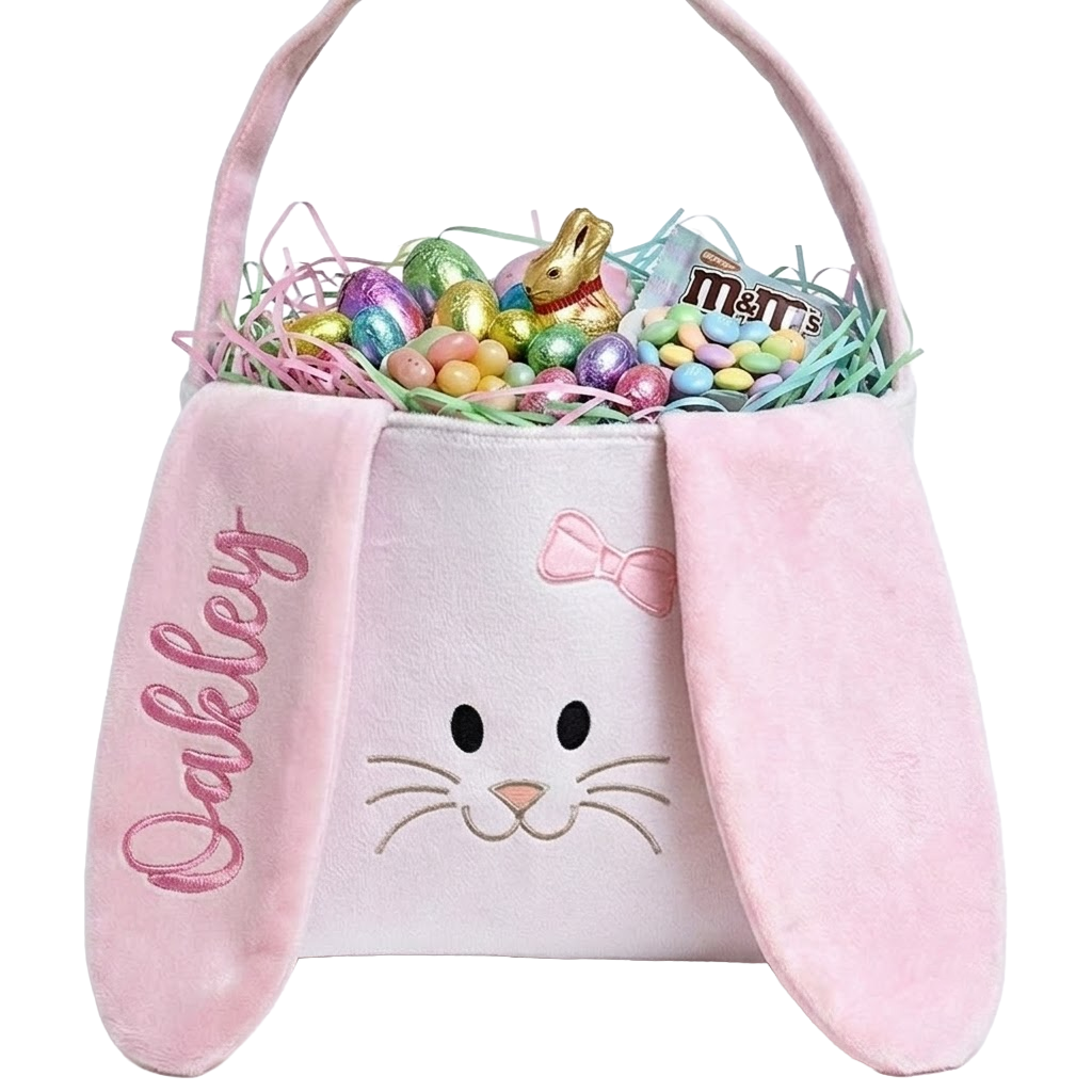Personalized Easter Bunny Basket