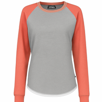 Hi Lo Raglan Sweatshirt