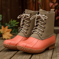 Persimmon Duck Boots