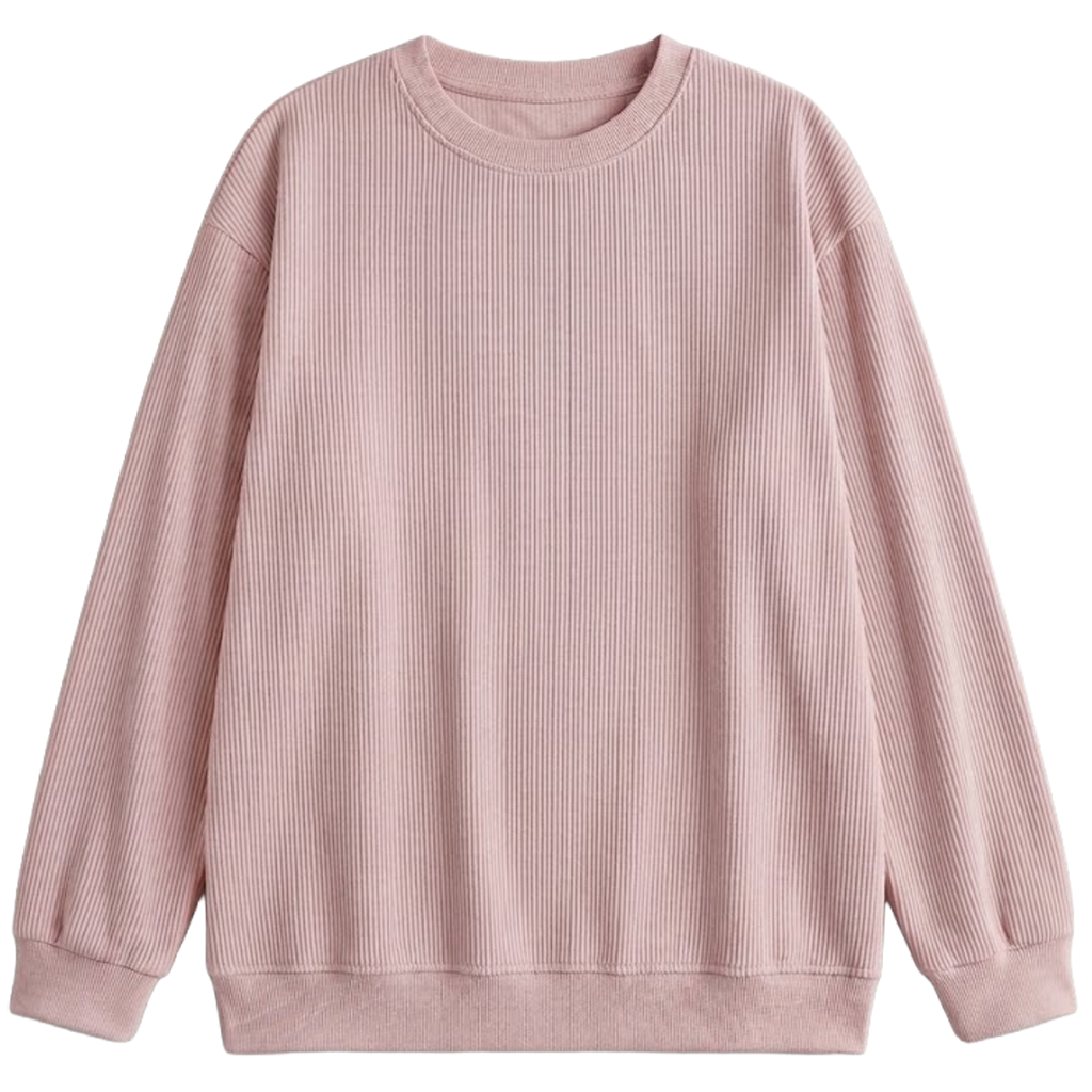 Corduroy Crew Sweatshirt