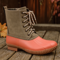 Persimmon Duck Boots