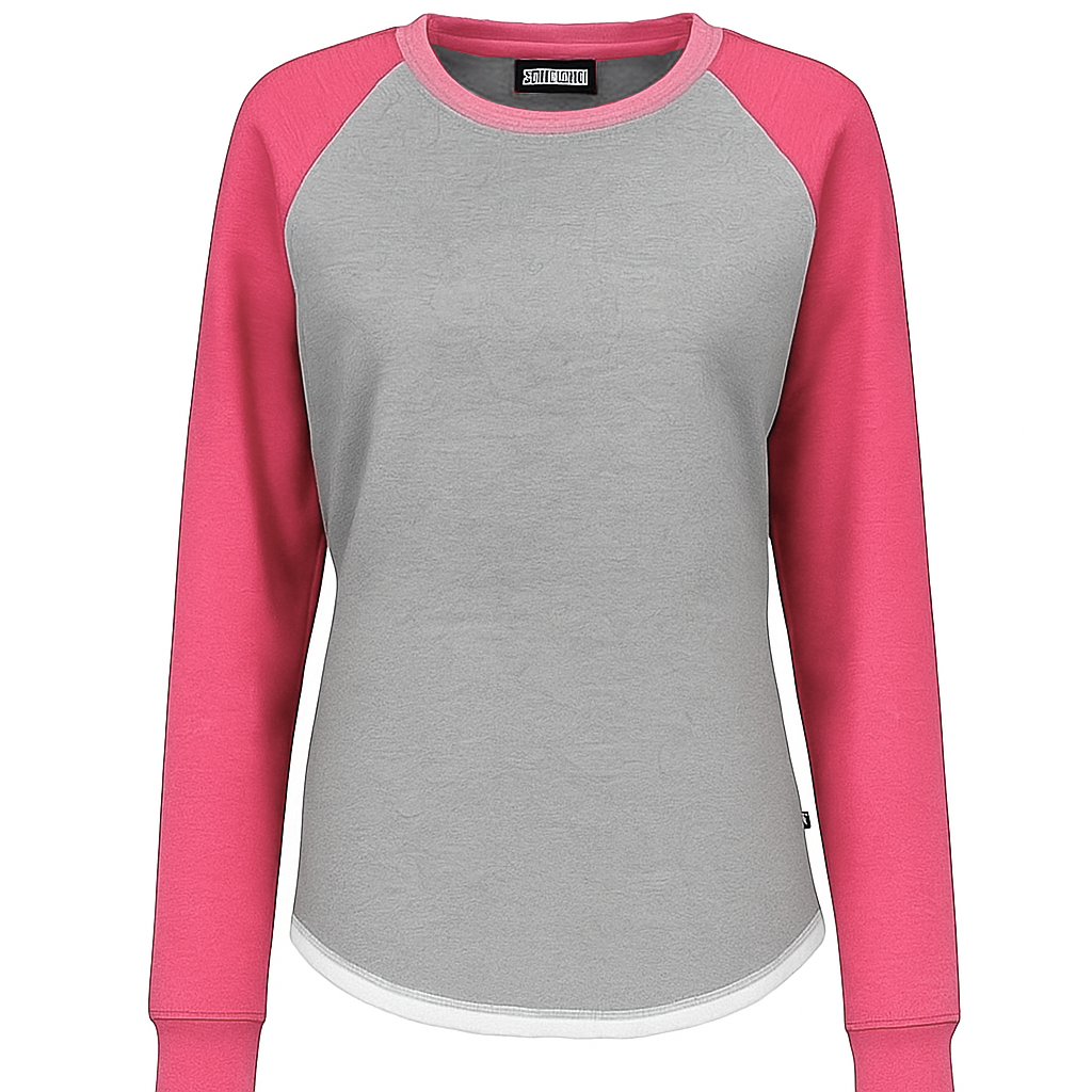 Hi Lo Raglan Sweatshirt