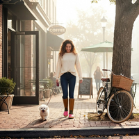 Chic Duck Boots - PINK