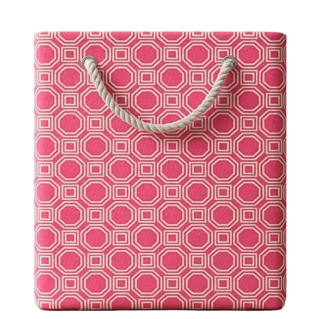 Large Canvas Laundry Tote Bag