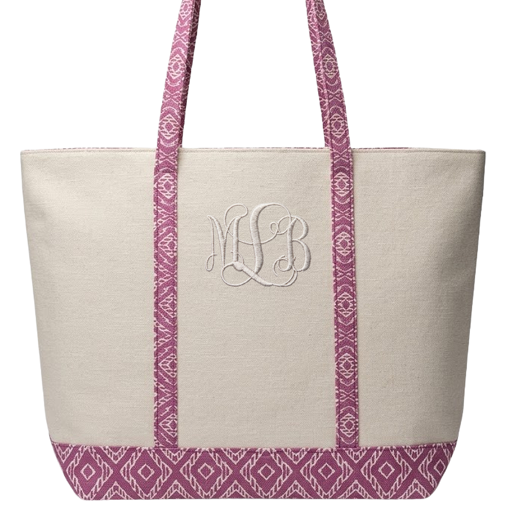 Cabana Club Canvas Tote Bag