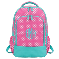 PINK Polka Dot Kids Backpack