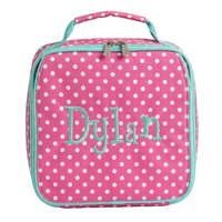 Pink Polka Dot Lunch Box - Kids