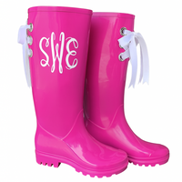 Tall Rubber Rain Boots