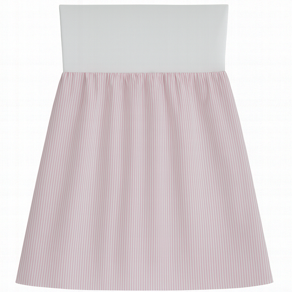 Strapless SEERSUCKER Dress