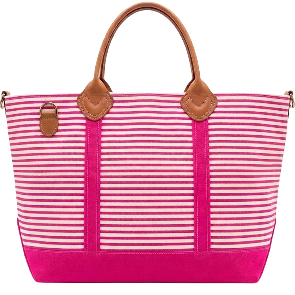 CB Station STRIPE Weekender Duffel Bag
