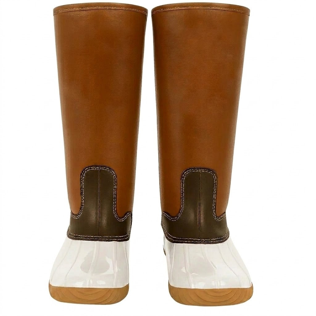 Chic Duck Boots - WHITE