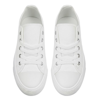 White Canvas Sneakers
