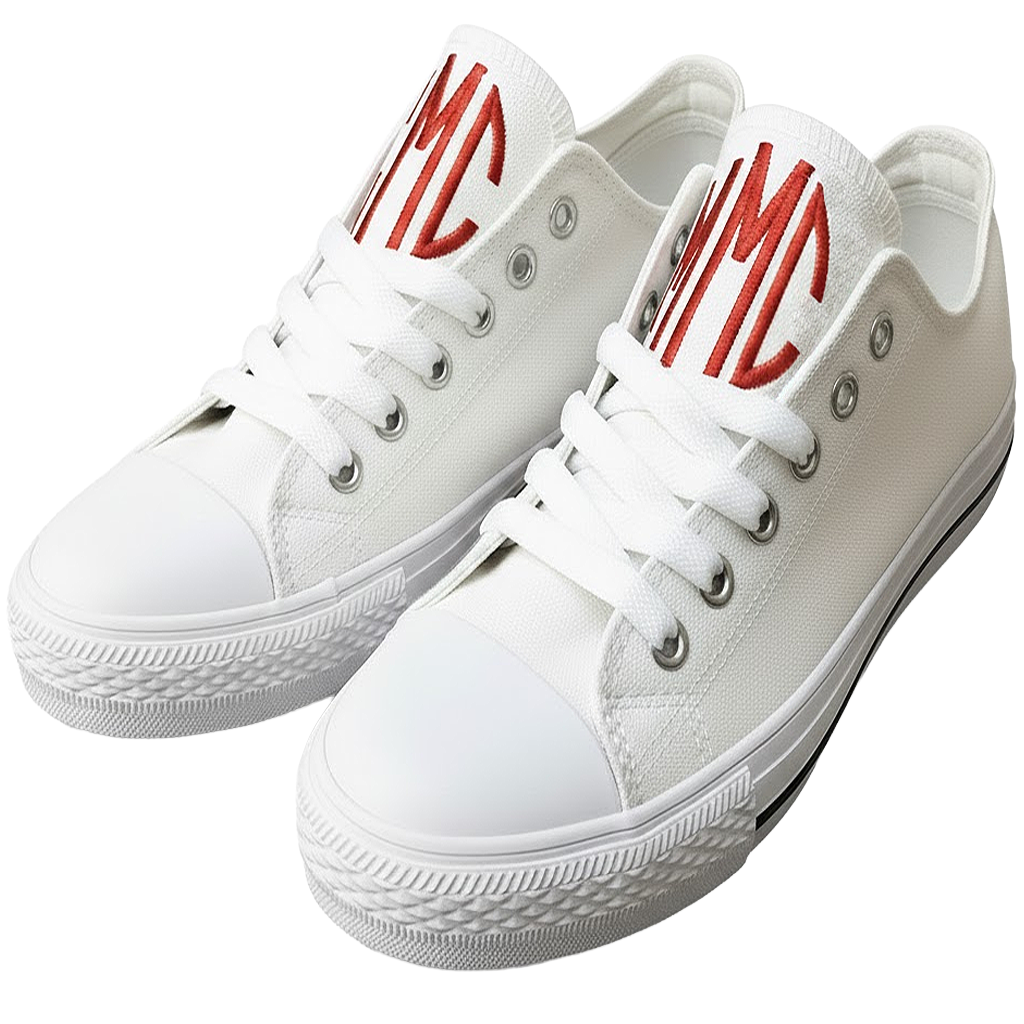 White Canvas Sneakers