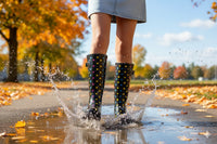 Polka Dot Rain Boots