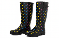 Polka Dot Rain Boots