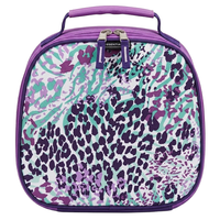 Purple & Mint Leopard Lunch Box