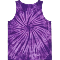 Unisex Tie Dye Tank Top Tee Shirt