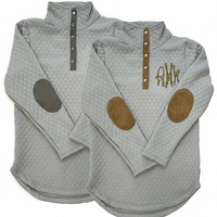 Quilted Patch Pullover