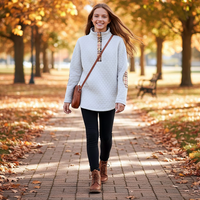 Quilted Sweatshirt