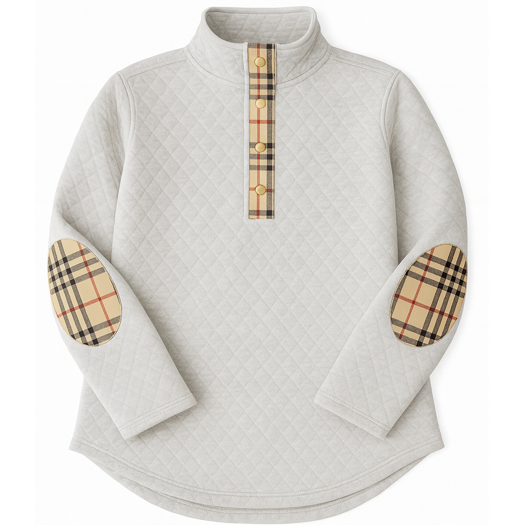 Quilted Sweatshirt