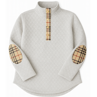 Quilted Sweatshirt