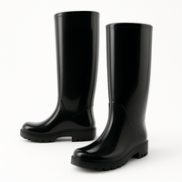 Tall Rubber Rain Boots