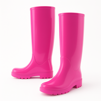 Tall Rubber Rain Boots