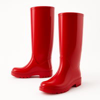 Tall Rubber Rain Boots