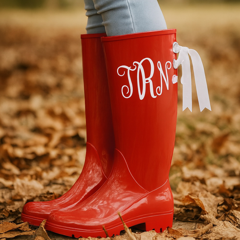 Tall Rubber Rain Boots