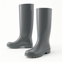 Tall Rubber Rain Boots