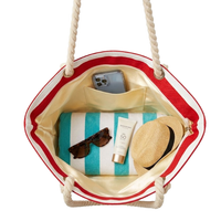 Cotton Cord Canvas Beach Tote