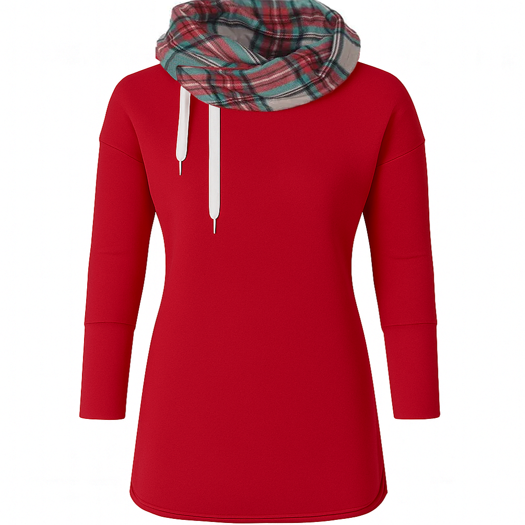 Cowl Neck Sweatshirt