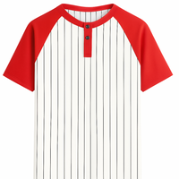 Raglan Henley Tee Shirt