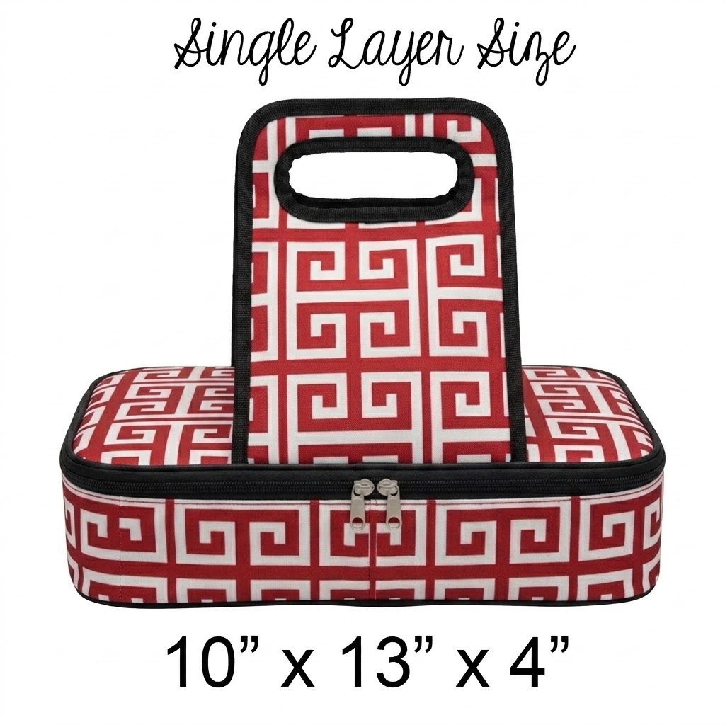 RectangleCasserole Carrier RED/Black