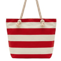 Cotton Cord Canvas Beach Tote