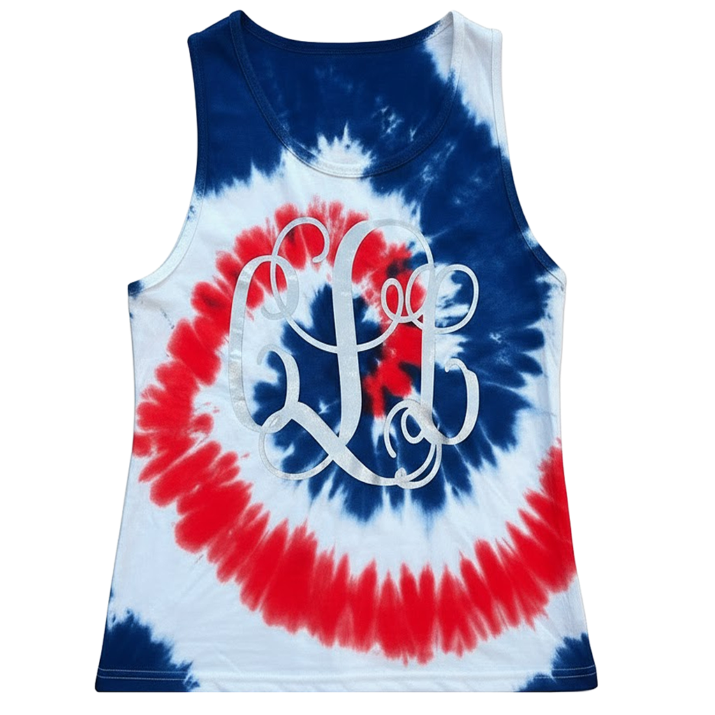 Classic Tie Dye Sleeveless Tank Top