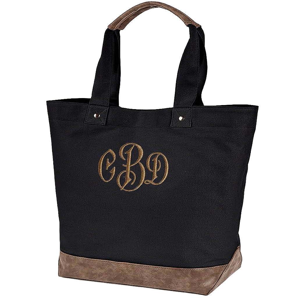 Canvas Resort Boater Tote Bag