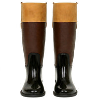 Two Tone Riding Boots