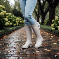 Tall Rubber Rain Boots