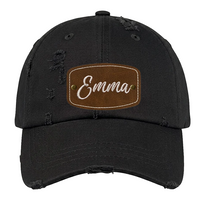Rugged Frayed Baseball Hat