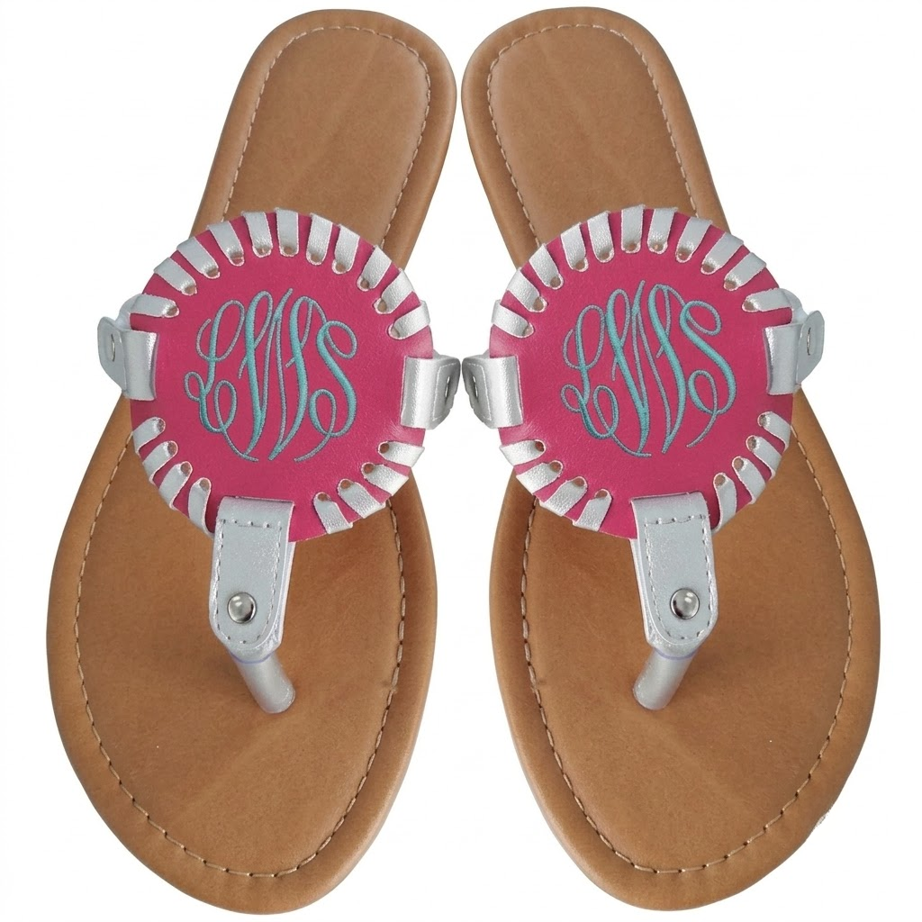 Medallion Disc Sandals