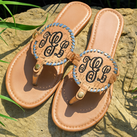Medallion Cork Sandals