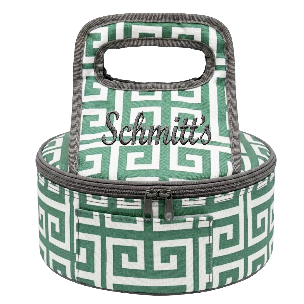 Pie & Casserole Carrier - LIME/Grey