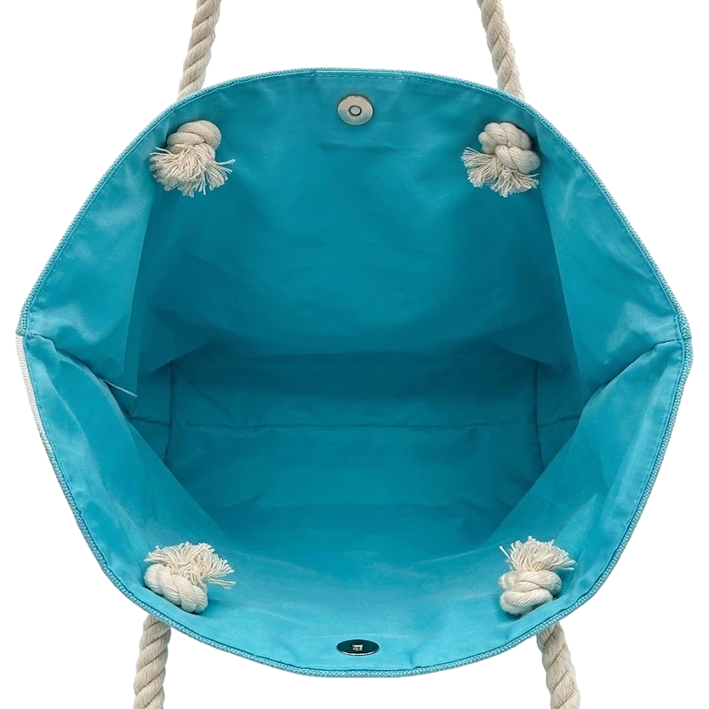 Seabrook Stripe Rope Tote Bag